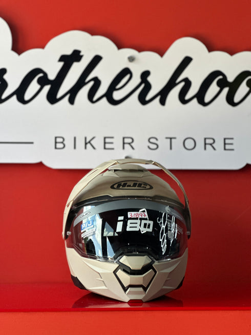 CASCO I80 SOLIDO BEIGE MATE HJC